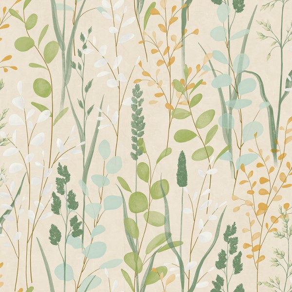 Papel de parede BOTÂNICO SELVAGEM VERDE UT_16207468