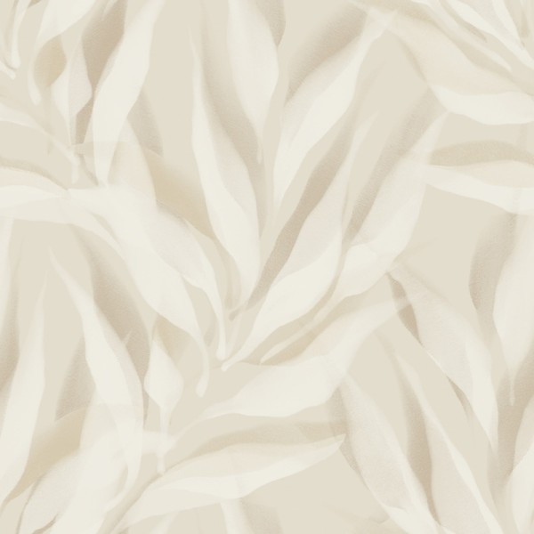 Papel de parede FOLHAS SUAVES BEGE UT_16207461