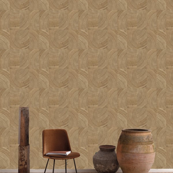 Papel de parede MADEIRA ANÉIS NATURAIS UT_16207479