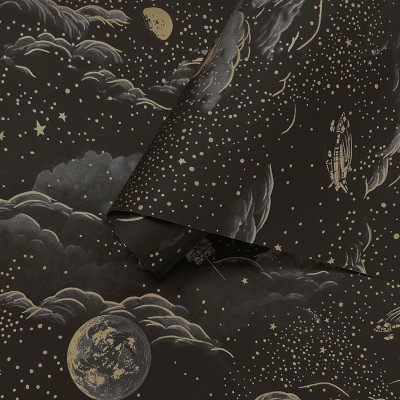 Paper pintat ASTRONAUTES NEGRE I DAURAT 14050