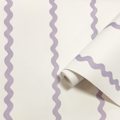 Paper pintat RATLLES ONDULADES LILA 13981