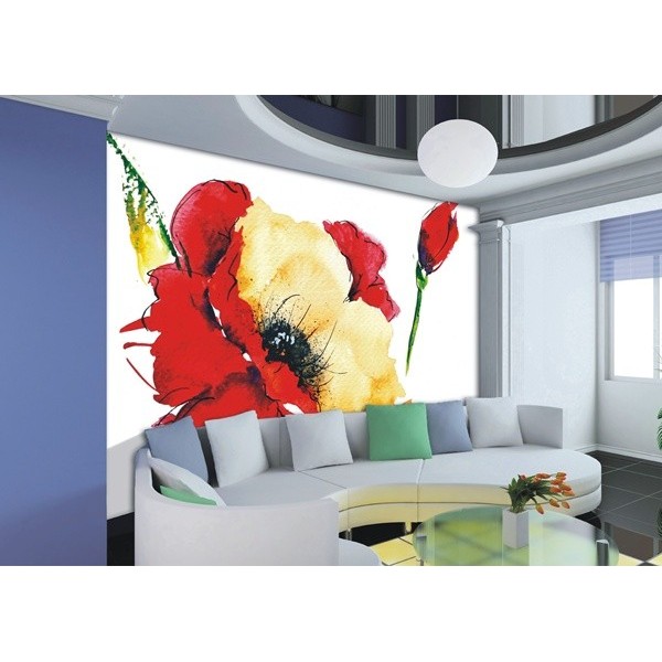 Fotomural FLORAL PAINTING FT-0372 Fotomural FLORAL PAINTING FT-0372