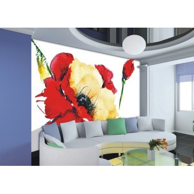 Fotomural FLORAL PAINTING FT-0372 Fotomural FLORAL PAINTING FT-0372
