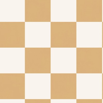 Papel pintado CUADRADOS RACING MARRÓN Y BLANCO 14042