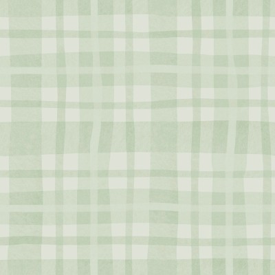 Papel pintado INFANTIL CUADROS COTTAGE VERDE 14000