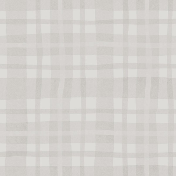 Papel pintado INFANTIL CUADROS COTTAGE GRIS CÁLIDO 14002