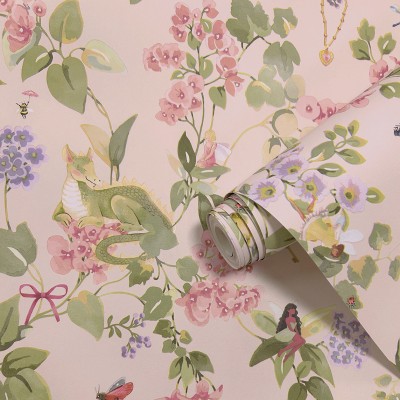 Paper pintat INFANTIL FADES I UNICORNIS ROSA 14021