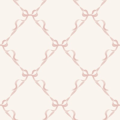 Papel de parede INFANTIL LAÇOS ROSA 14032