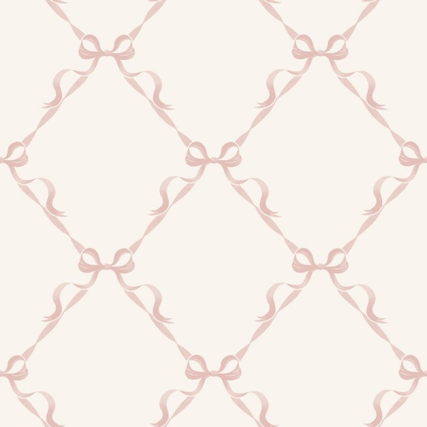 Papel de parede INFANTIL LAÇOS ROSA 14032