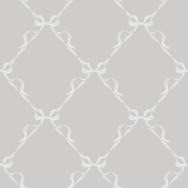 Papel pintado INFANTIL LAZOS GRIS 14031