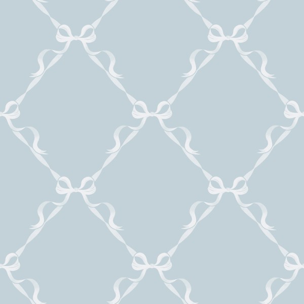 Papel pintado INFANTIL LAZOS AZUL 14030
