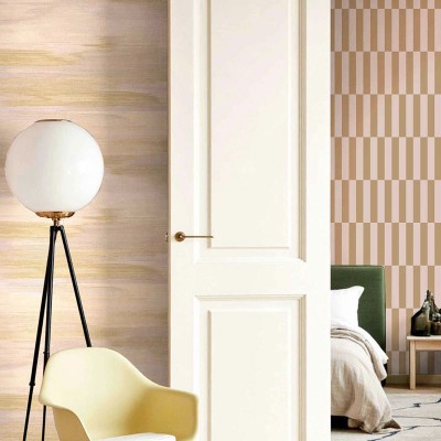 Papel pintado DEGRADADO HORIZONTAL LAVANDA Y BEIGE 2081