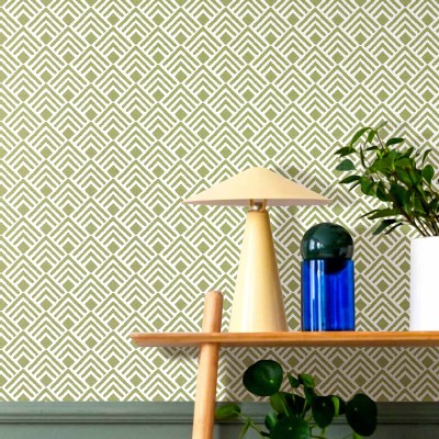 Papel pintado CHEVRON VERDE 2050