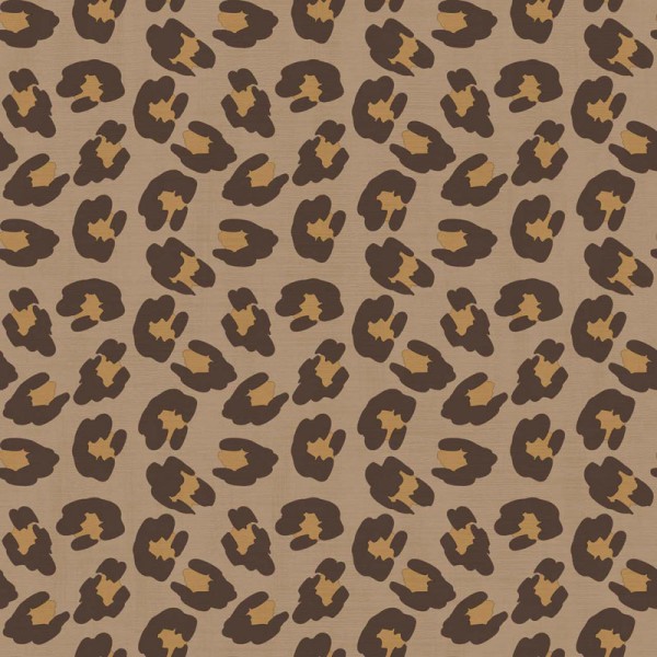 Papel pintado ESTAMPADO LEOPARDO MARRÓN 2049