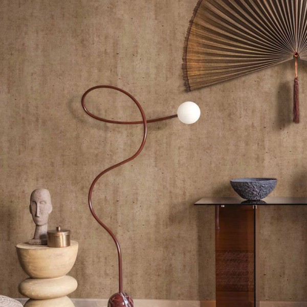 Papel de parede BETÃO MARROM 2074