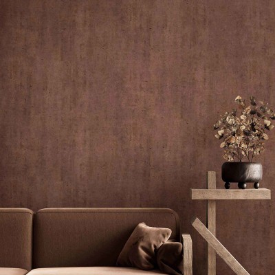 Papel pintado HORMIGÓN MARRÓN ROJIZO 2076 2