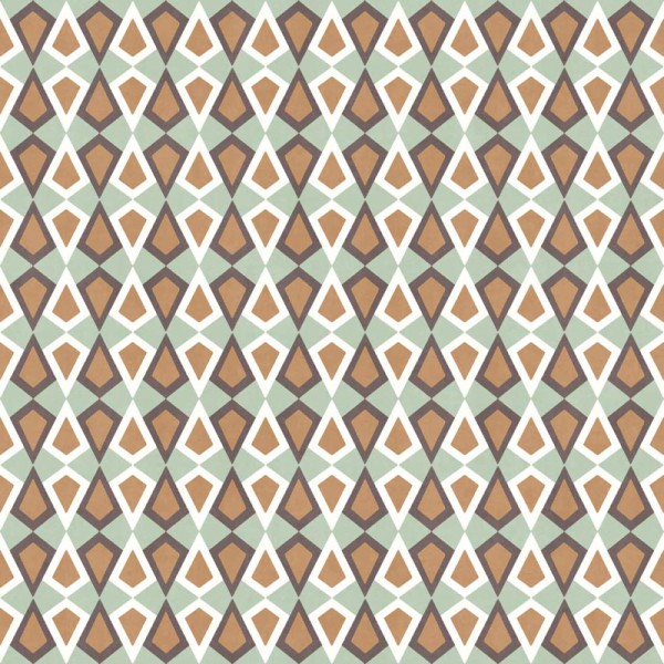 Paper pintat DIAMANT VINTAGE VERD I DAURAT 2037