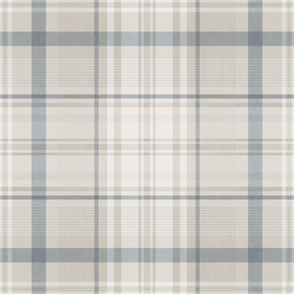 Paper pintat QUADRES ESCOCESOS BLAU 14183