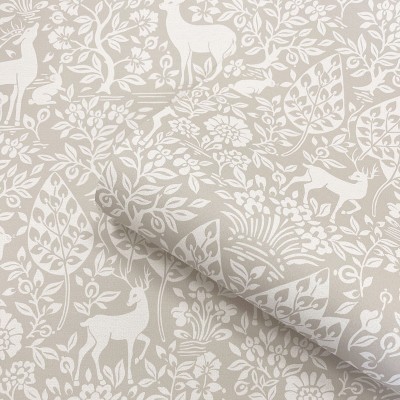 Papel de parede FLORESTA DE VEADOS TAUPE 14161