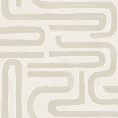 Papel de parede PINCELADAS AQUARELA BEGE 14230