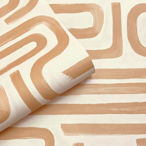 Paper pintat PINZELLADES AQUAREL·LA TARONJA TERRACOTA 14232