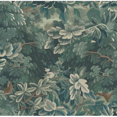 Papel pintado BOTÁNICO CLÁSICO VERDE 3850-1