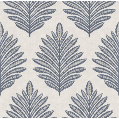 Paper pintat FULLES ÈTNIQUES BLAU MARÍ 3853-3