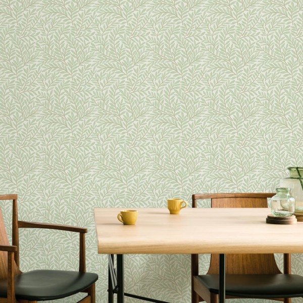 Paper pintat ESCANDINAU FULLES VERDES 3855-1