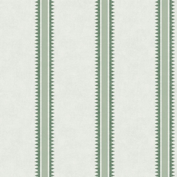 Papel de parede RISCAS ÉTNICAS VERDES 3857-1