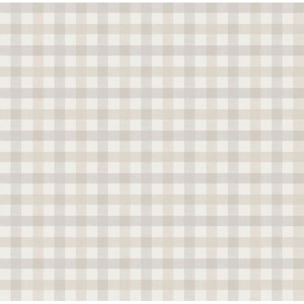 Paper pintat QUADRES VICHY BEIGE I GRIS 3856-2