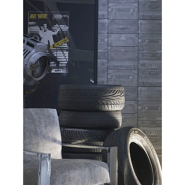 Papel pintado NAVIGATOR ETON CHARCOAL