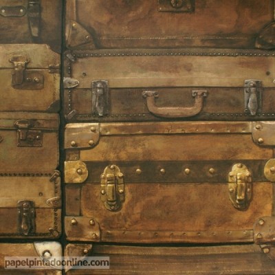 Papel pintado ENGINEER LUGGAGE LU02 LEATHER