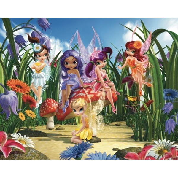 Fotomural Infantil MAGICAL FAIRIES - NEW