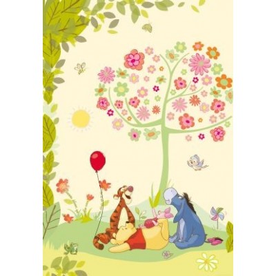 Fotomural Disney WINNIE CHEERFUL 1-409