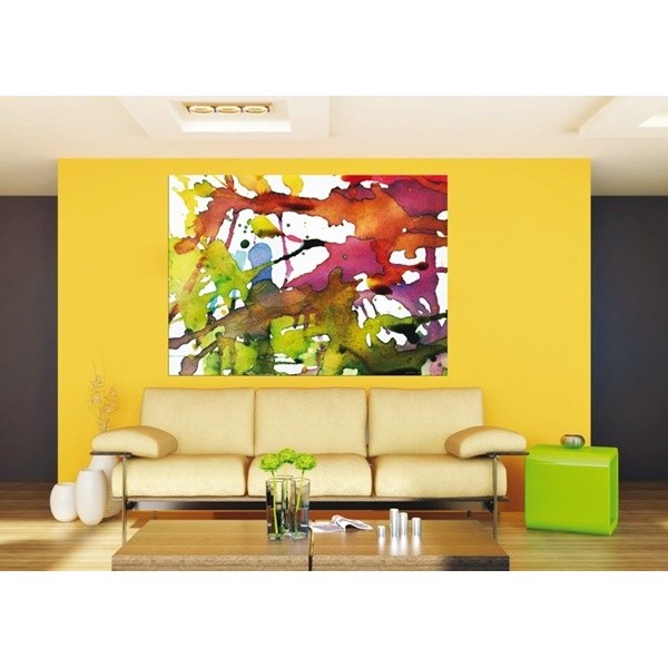 Fotomural PINK ON STONES