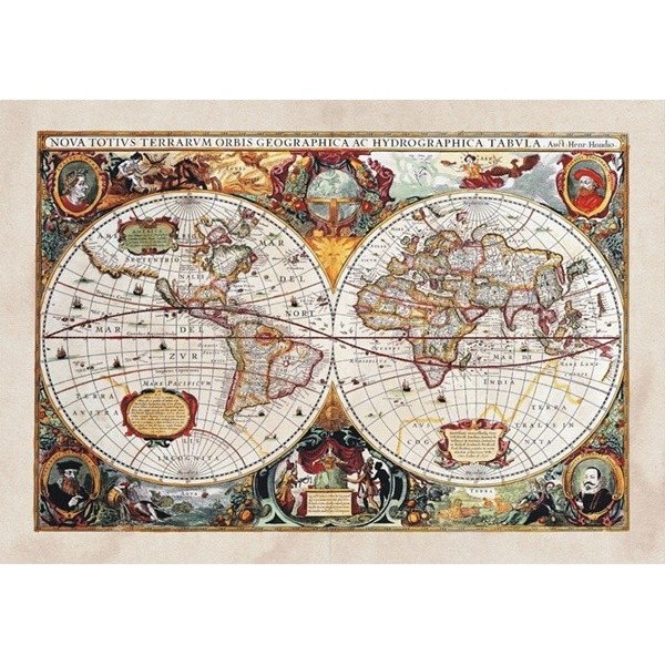 Fotomural OLD WORLD MAP