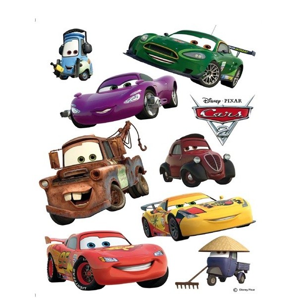 STICKER DISNEY MCQUEEN & MATER DK-887