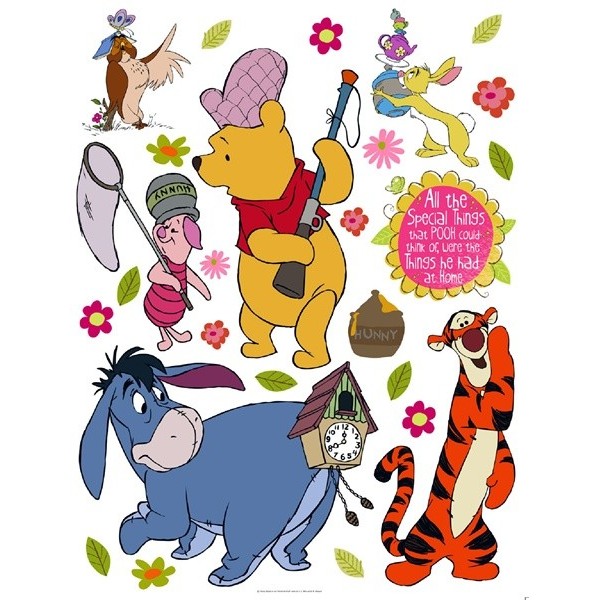 STICKER DISNEY SPECIAL THINGS& POOH DK 881