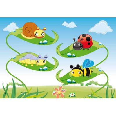 Fotomural RED PETALS FT-0043 Fotomural RED PETALS FT-0043