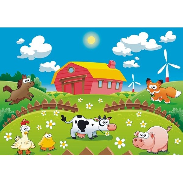 Fotomural infantil FARM FT-0160