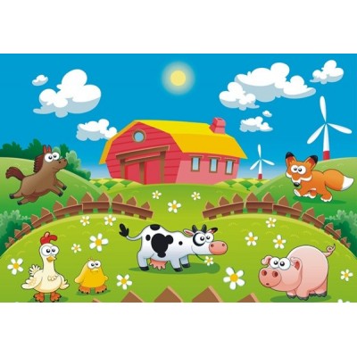 Fotomural infantil FARM FT-0160 Fotomural infantil FARM FT-0160