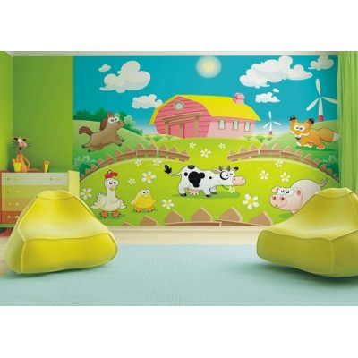 Fotomural infantil FARM FT-0160 2