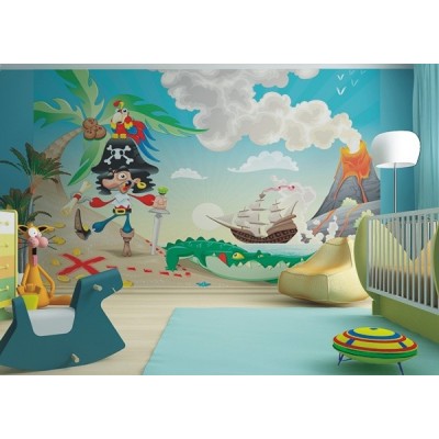 Fotomural infantil PIRATE FT-0155 2
