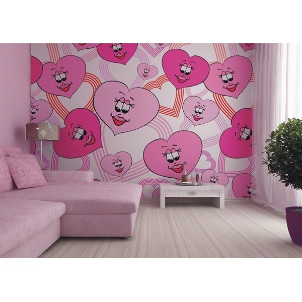 Fotomural RED PETALS FT-0043