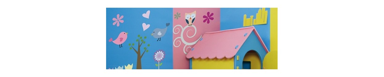 Stickers Infantiles Brico para paredes | PapelPintadoOnline
