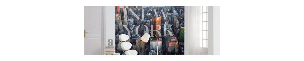 Fotomurals New York en paper pintat teixit no teixit