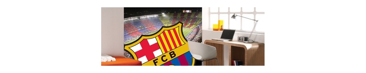Fotomurais - Painéis decorativos para decoração de parede Futbol Club Barcelona