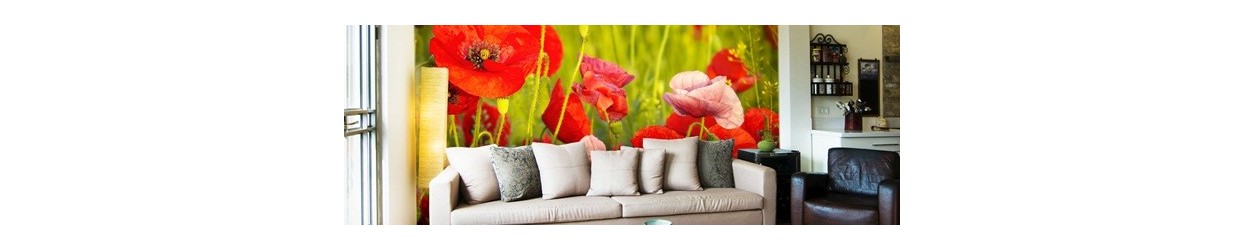 Fotomurales Florales | Decoraciones de pared con Flores y Plantas