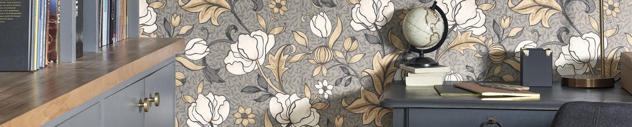 Papel de parede Flores | Papelpintadoonline.com