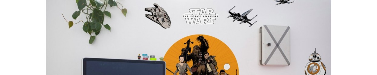 Stickers y Vinilos Decorativos de Star Wars | PapelPintadoOnline